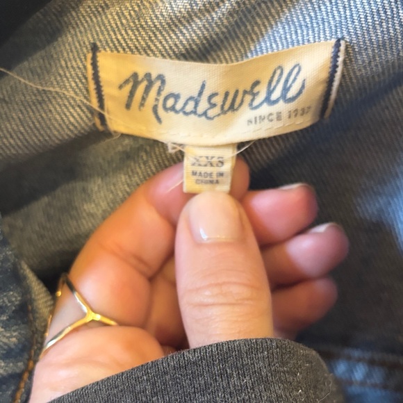 Madewell Blue Jean Jacket - Picture 4 of 5